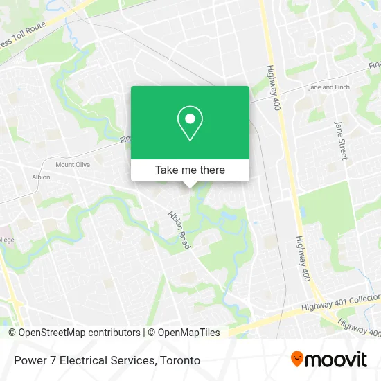 Power 7 Electrical Services map