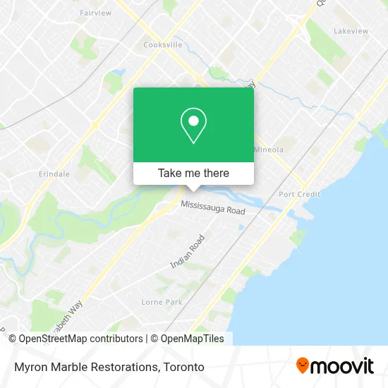 Myron Marble Restorations map