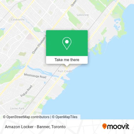 Amazon Locker - Banner map