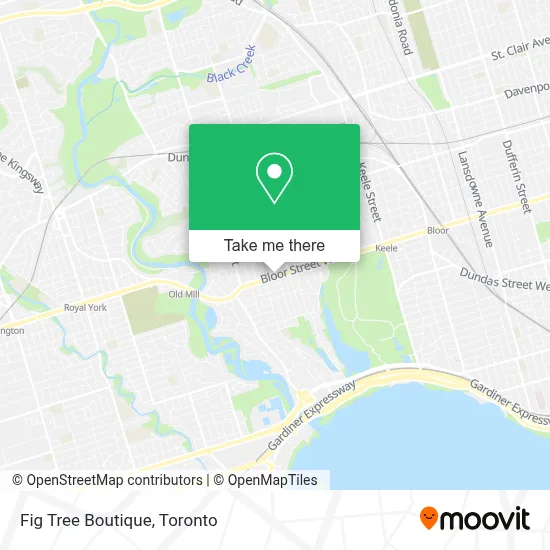 Fig Tree Boutique map