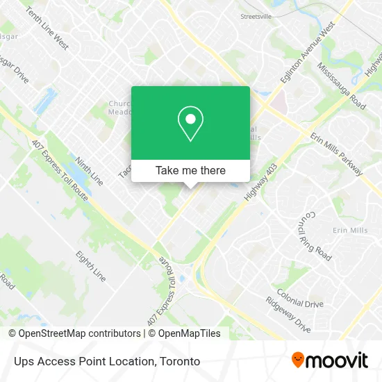 Ups Access Point Location plan