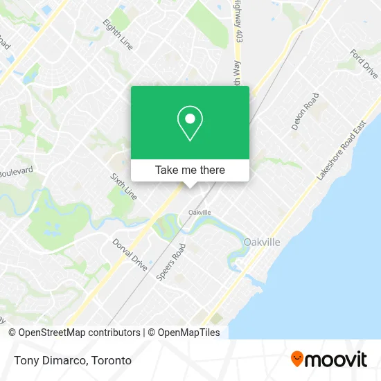 Tony Dimarco map