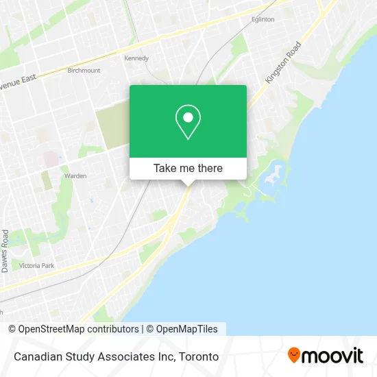 Canadian Study Associates Inc map