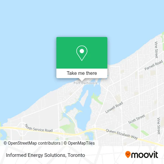 Informed Energy Solutions map