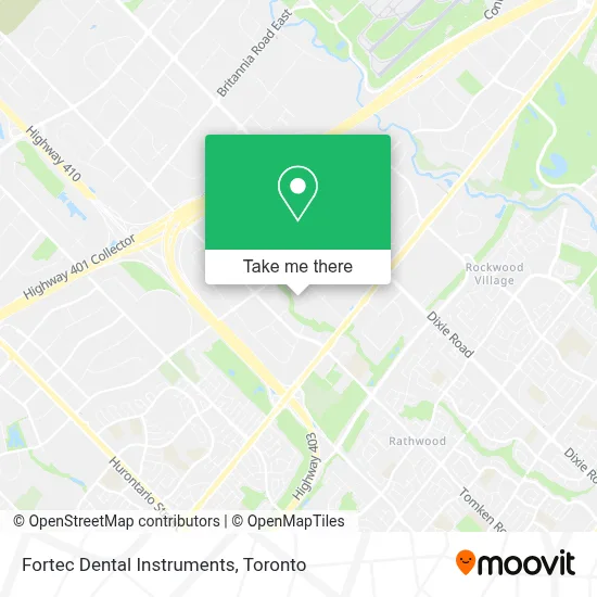 Fortec Dental Instruments map