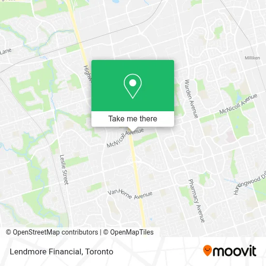 Lendmore Financial map