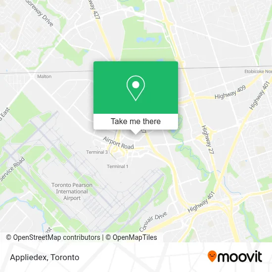 Appliedex map