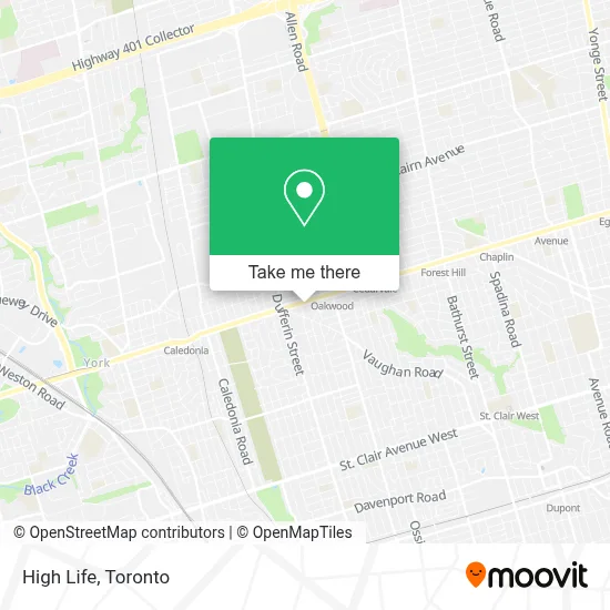 High Life map