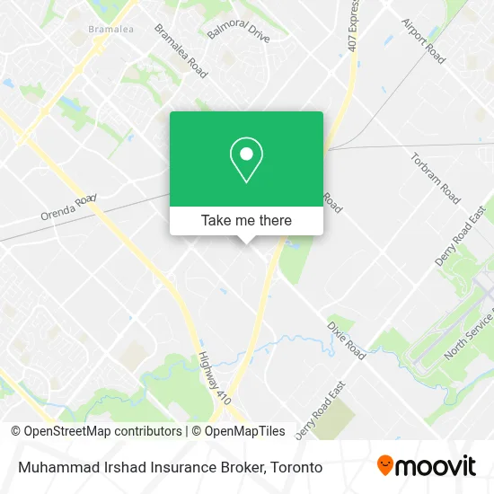 Muhammad Irshad Insurance Broker map