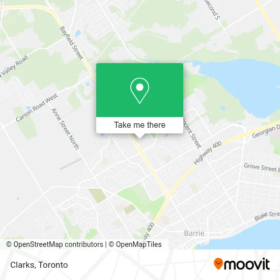 Clarks map