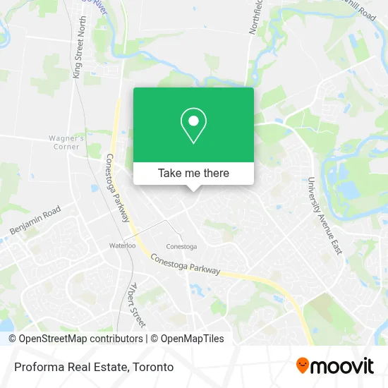 Proforma Real Estate map
