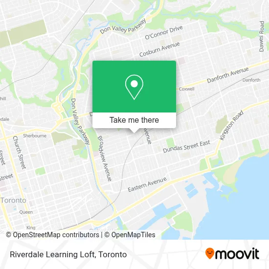 Riverdale Learning Loft map