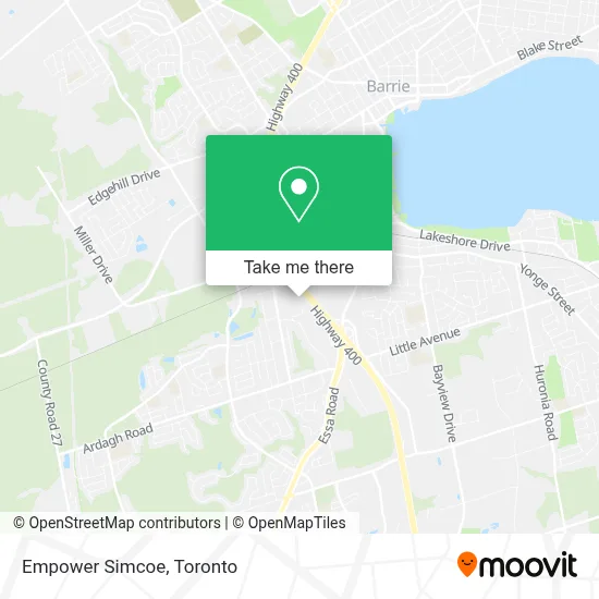 Empower Simcoe map