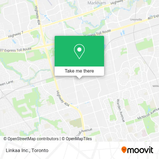 Linkaa Inc. map