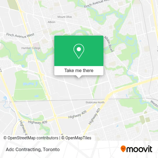 Adc Contracting map
