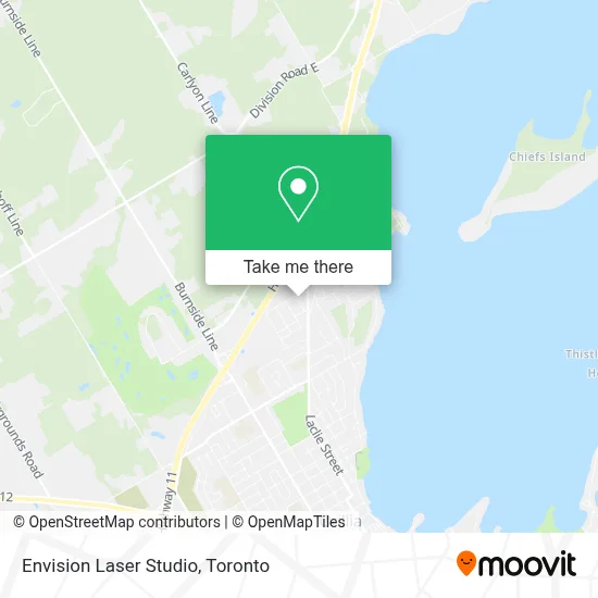 Envision Laser Studio map