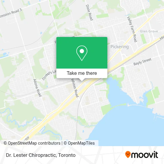 Dr. Lester Chiropractic map