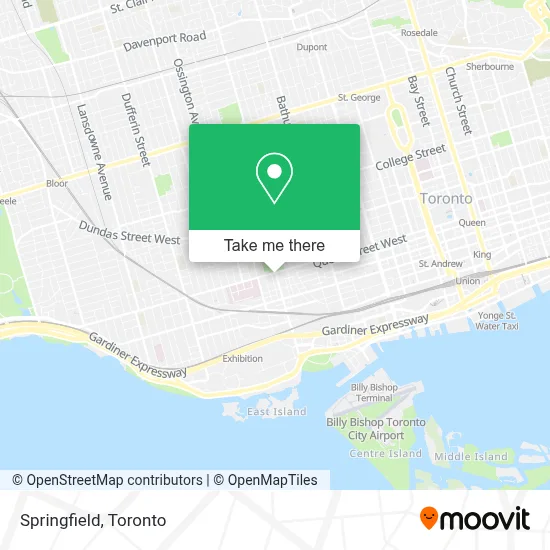 Springfield map