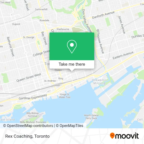 Rex Coaching map