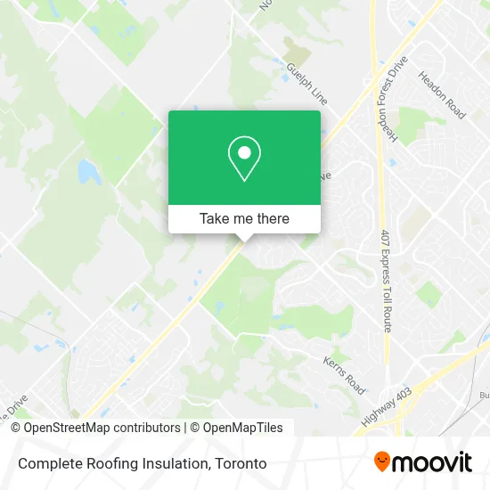 Complete Roofing Insulation map