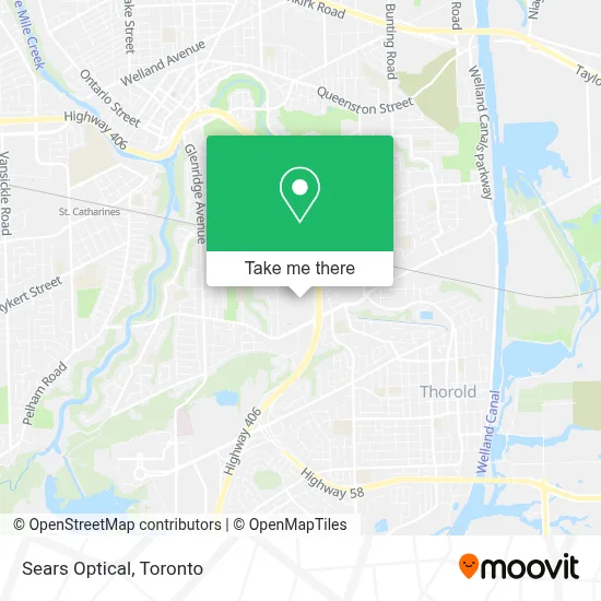 Sears Optical map