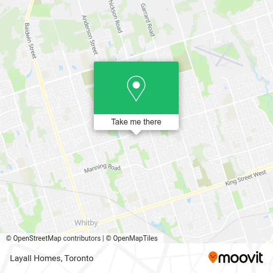 Layall Homes map