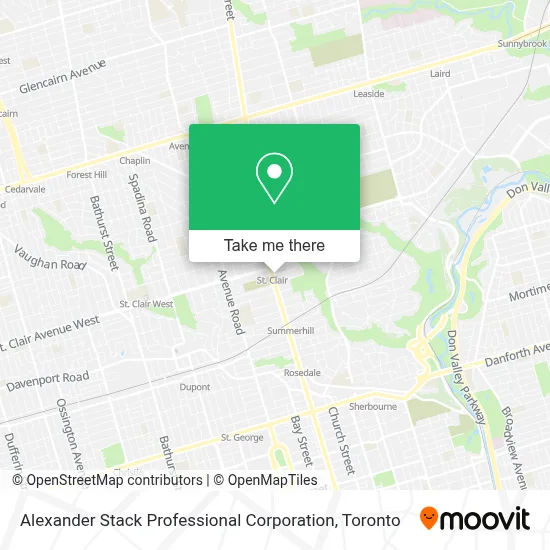Alexander Stack Professional Corporation map