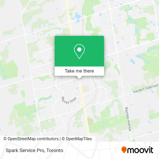 Spark Service Pro map