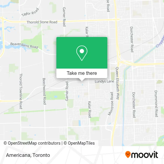 Americana map