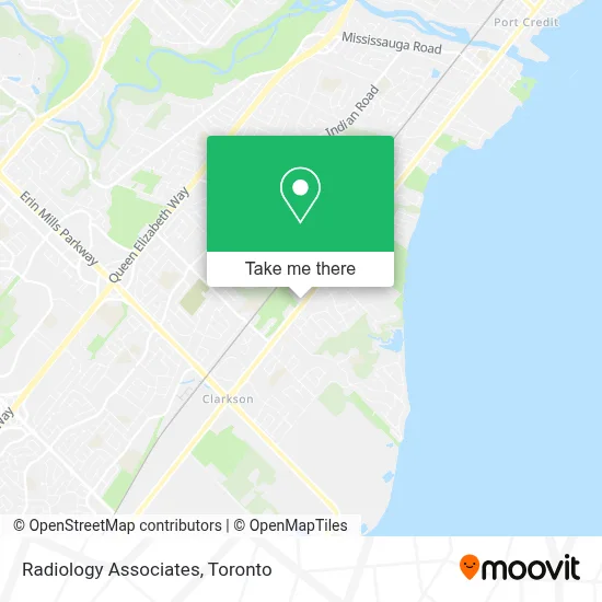 Radiology Associates map