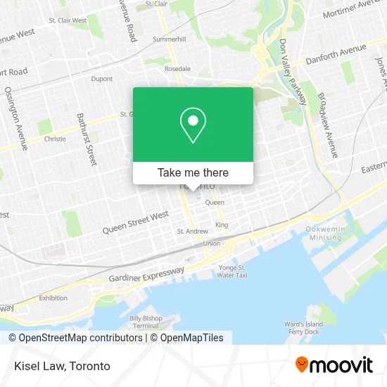 Kisel Law map