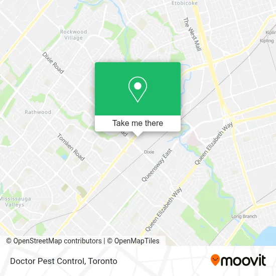 Doctor Pest Control map