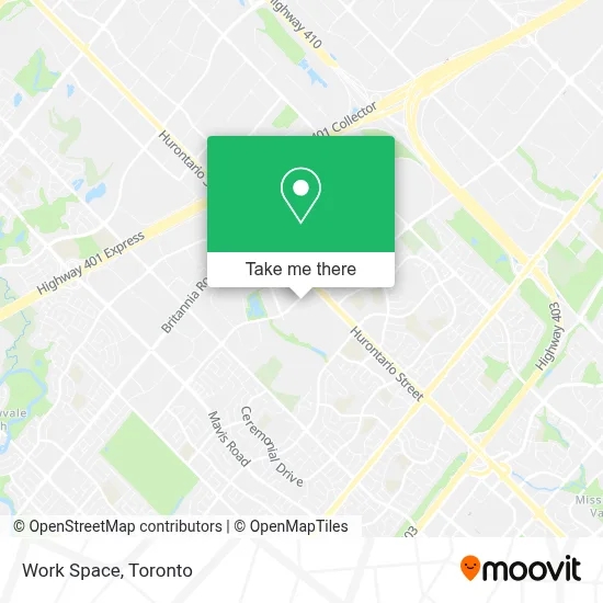 Work Space map