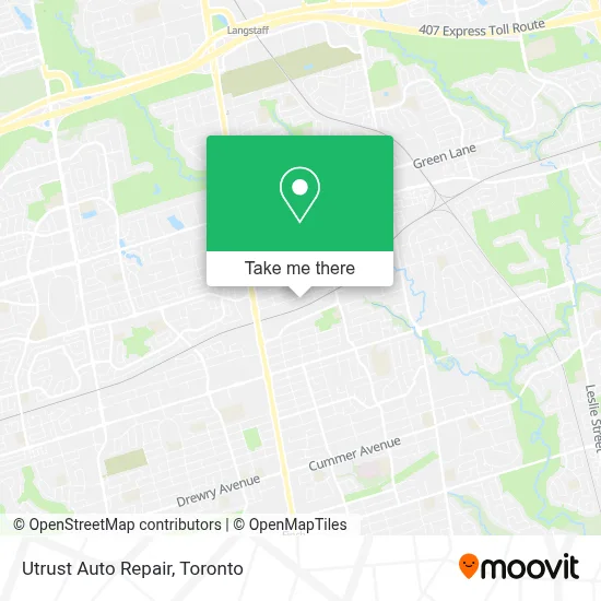 Utrust Auto Repair map