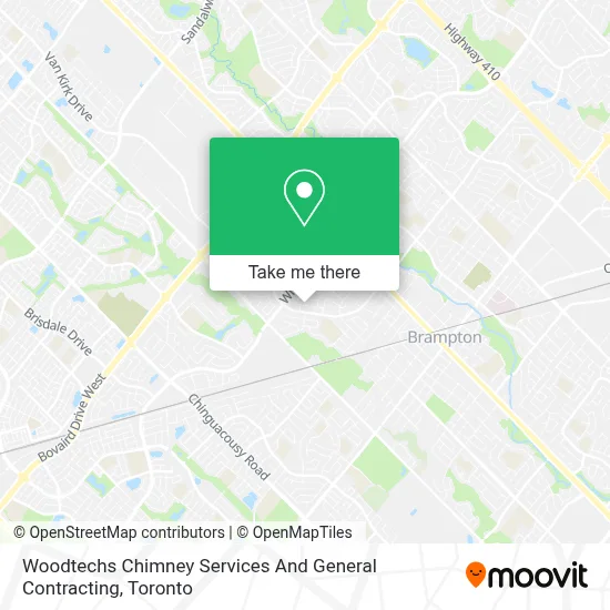 Woodtechs Chimney Services And General Contracting map
