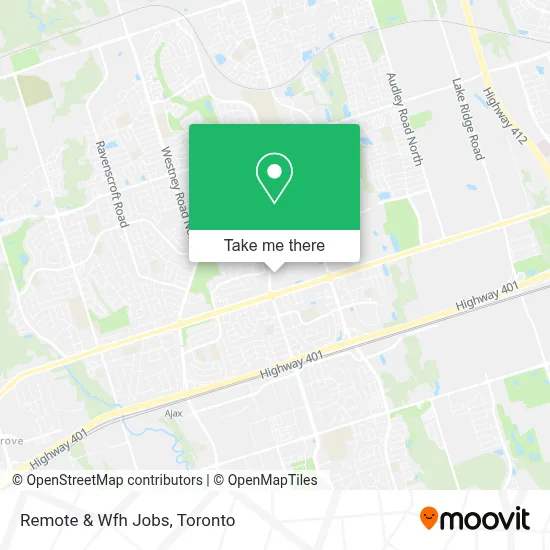 Remote & Wfh Jobs map
