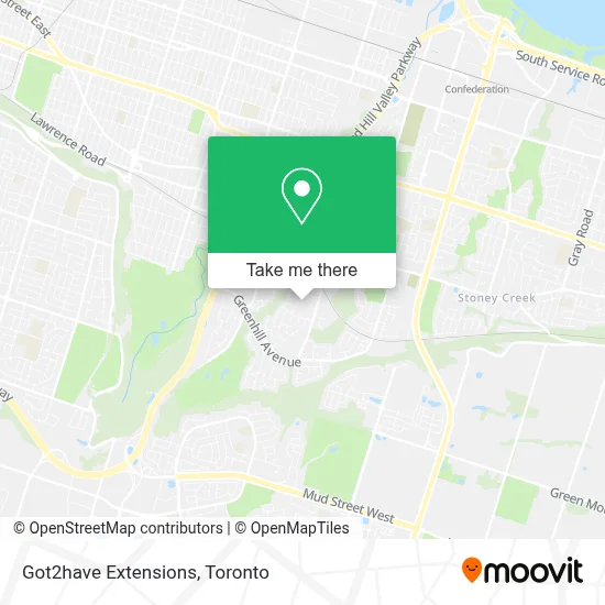 Got2have Extensions map