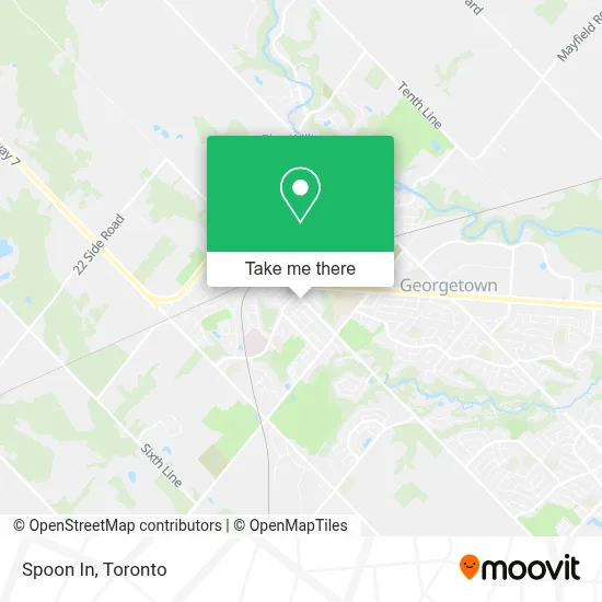 Spoon In map