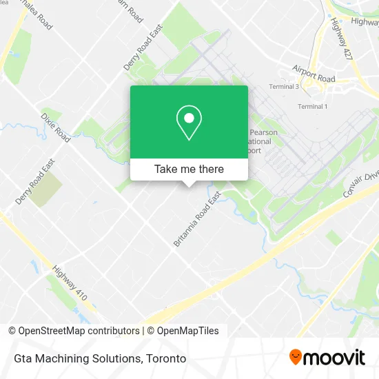 Gta Machining Solutions map