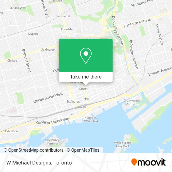 W Michael Designs map