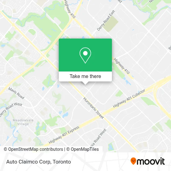 Auto Claimco Corp map