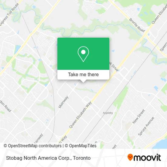 Stobag North America Corp. map