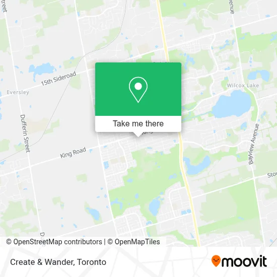 Create & Wander map