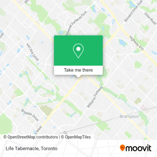 Life Tabernacle map
