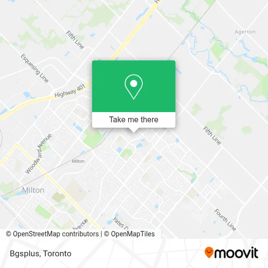 Bgsplus map
