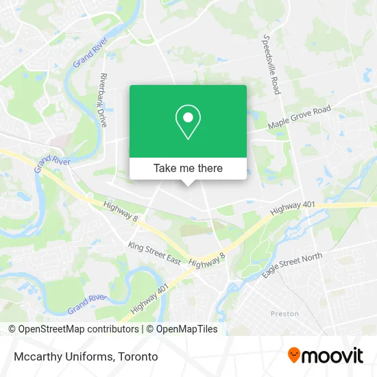 Mccarthy Uniforms map