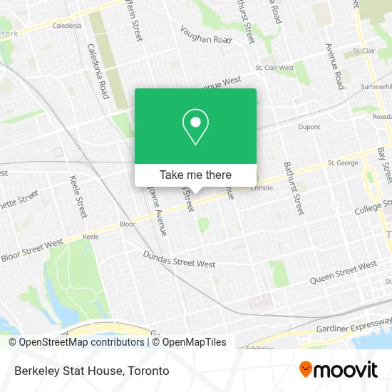 Berkeley Stat House map