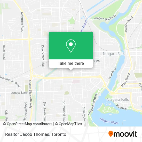 Realtor Jacob Thomas map