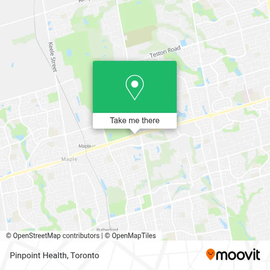 Pinpoint Health map