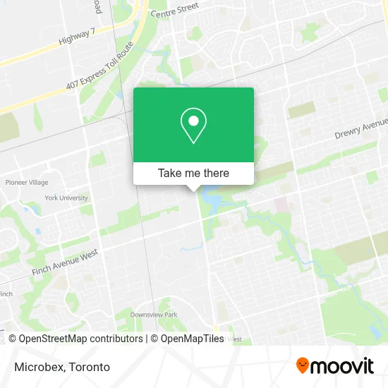 Microbex map